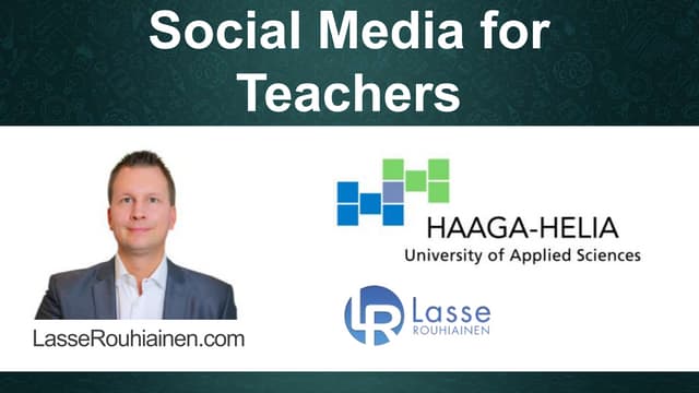 How Teachers and Professors Can Use Social Media
