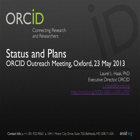 Haak orcid outreach_mtg_20120523