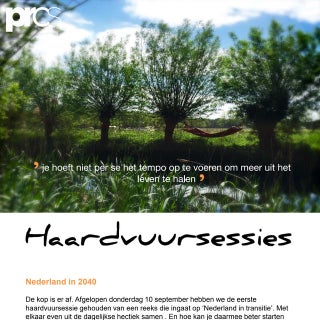 Haardvuursessie 1 veranderagenda 20...