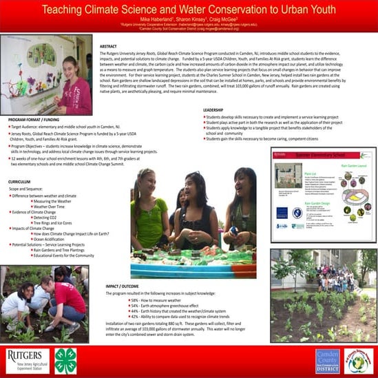 Haberland 2012 nacaa poster