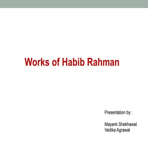 Habib rahman