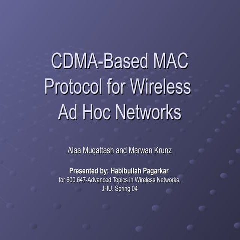 Habibullah cdmabased