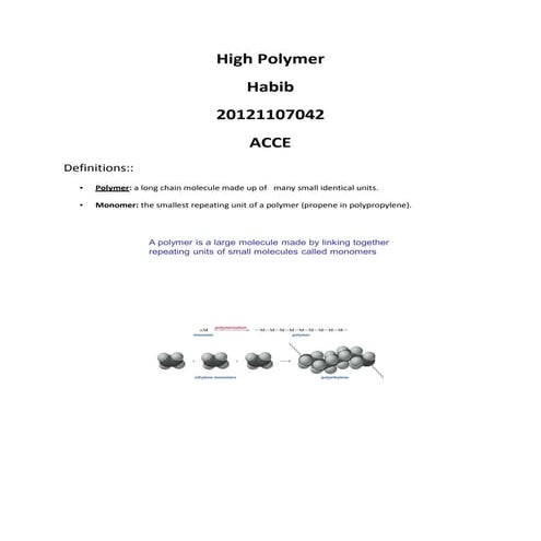Habibur rahman   high polymer