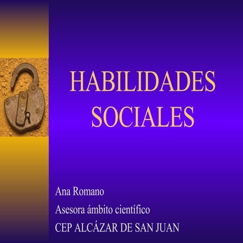 Habilidades Sociales