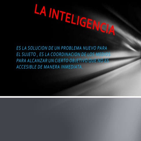 INTELIGENCIAS MULTIPLES