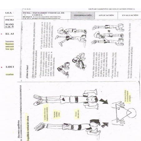 Habilidades gimnásticas 1º ESO
