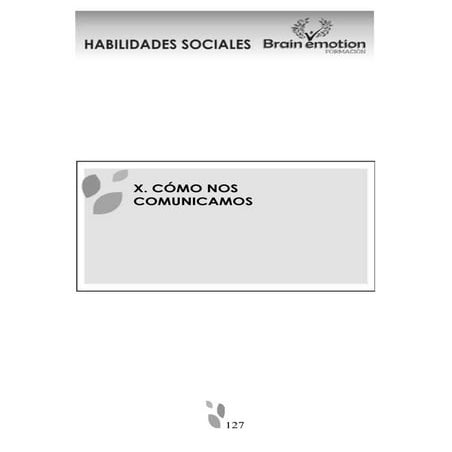 Habilidades sociales 10
