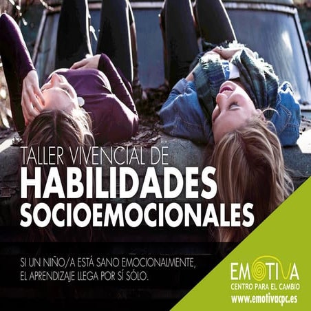 Taller vivencial de habilidades socioemocionales para niños y ...