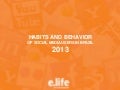 Habits and Behavior of Social Media Users in Brazil 2013