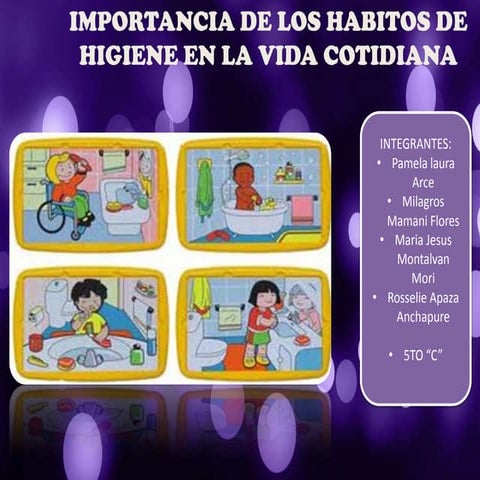 Habitos de higiene | PPT