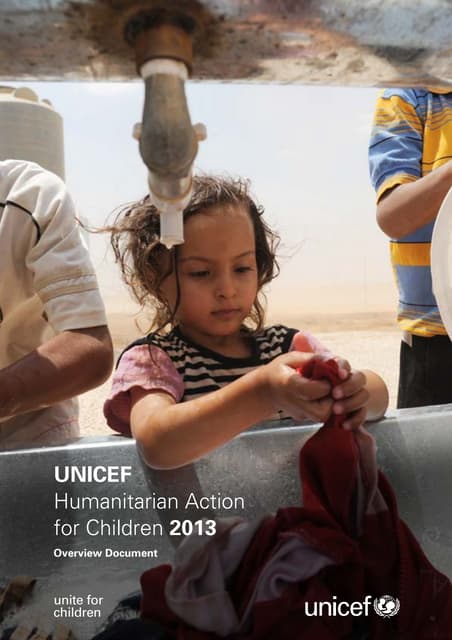 Humanitarian Action for Children 2013