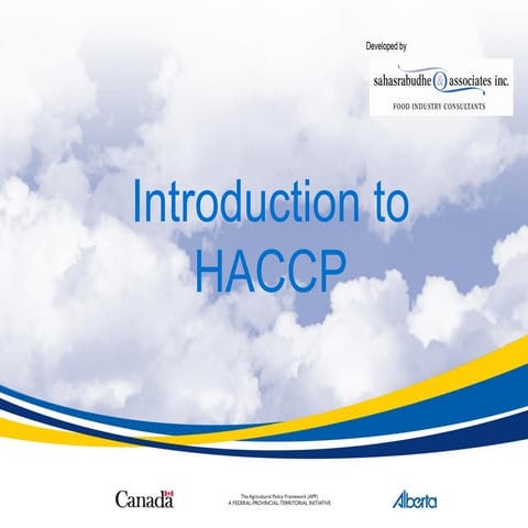 Presentation: How to Develop a HACCP Plan in 12 Steps