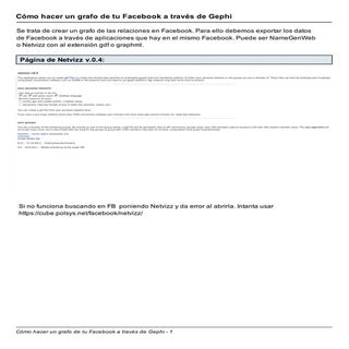 Hacer un grafo de tu facebook a tra...