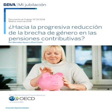 ¿Hacia la progresiva reducción  de la brecha de género en las  pensiones cont...