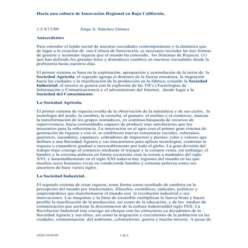 Hacia Una Cultura De Innovacion Regional1.5doc