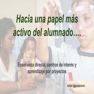 Hacia un papel más activo del alumn...