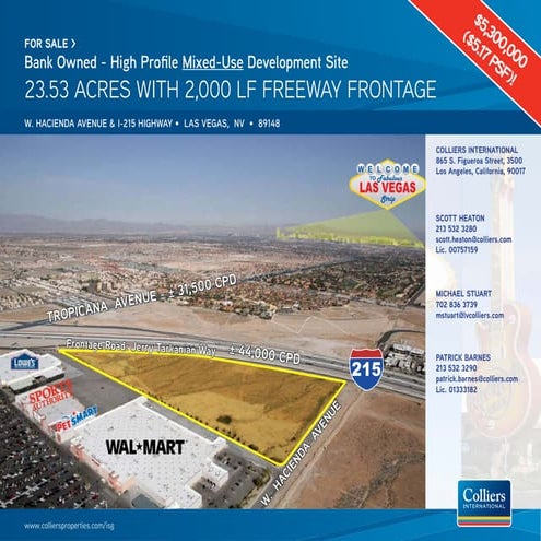 Hacienda &amp; 215   23.53 Acres