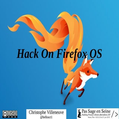 Hack On Firefox OS - PSES