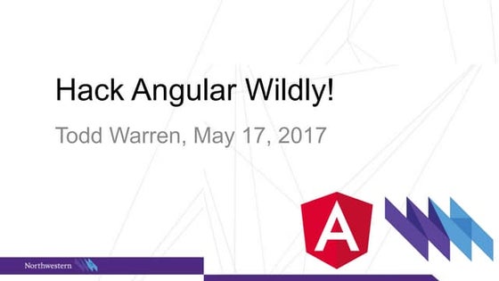 Todd Warren presentations
