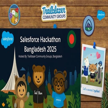 Salesforce Hackathon Fun Slide for Everyone
