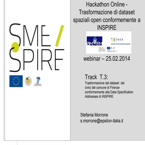 Hackathon esempio di mapping addresses