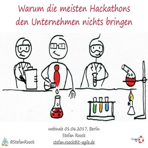Warum die meisten Hackathons den Unternehmen nichts bringen