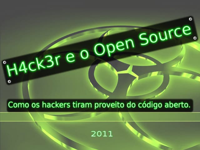 Hackers open source