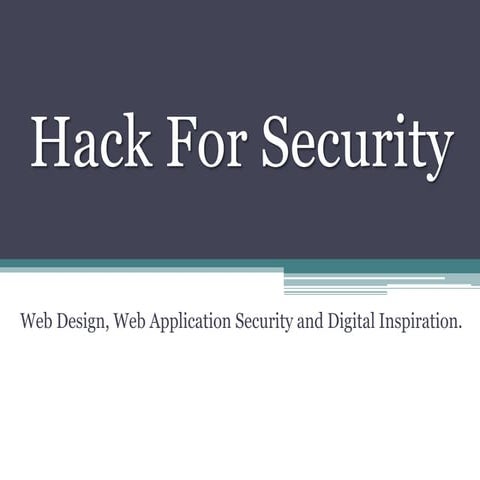 Hack for security