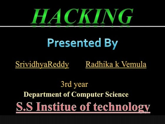 Hacking