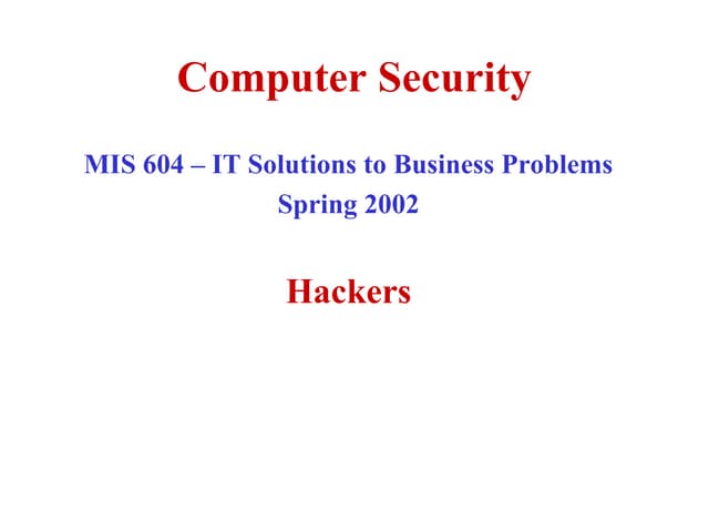 Hacking