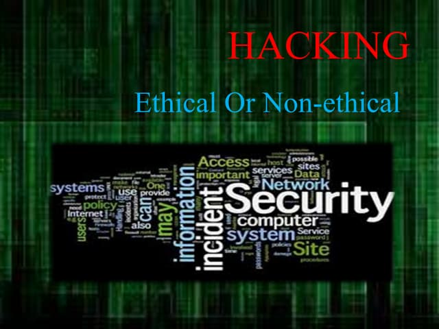 Hacking