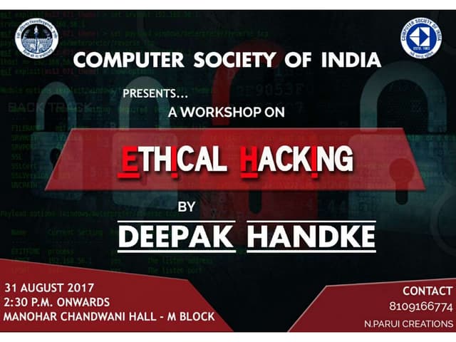 Ethical Hacking Workshop Presentation