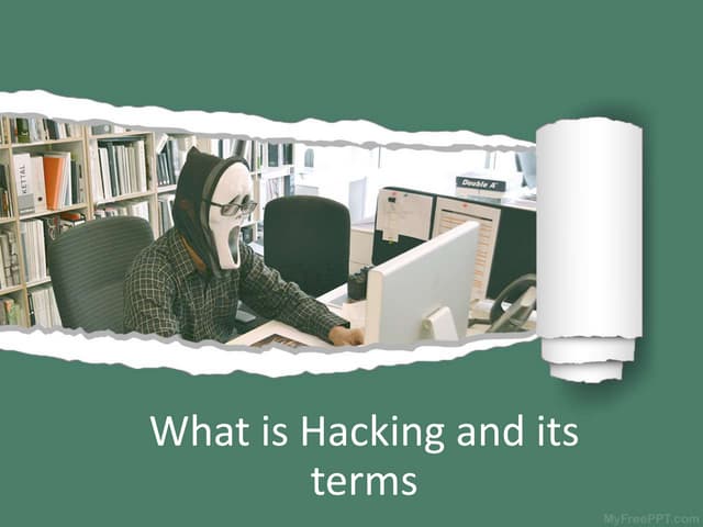 Hacking and its terms