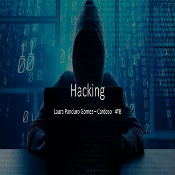 Delito informático, hacker y cracker. | PPTX