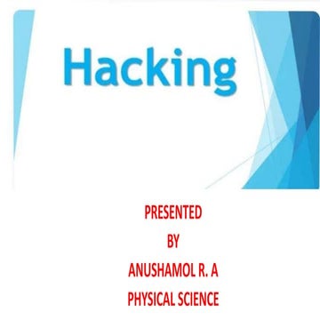 Hacking | PPT