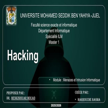 Comprehensive Overview of Hacking: Types, Techniques, Risks, and ...