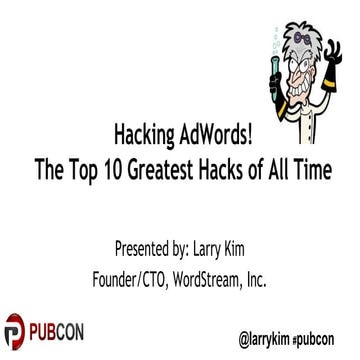 The Top 10 PPC Hacks of All Time
