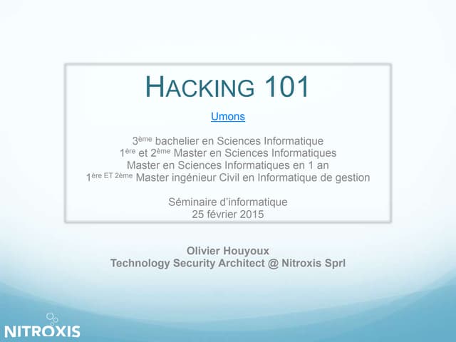 Hacking 101 3
