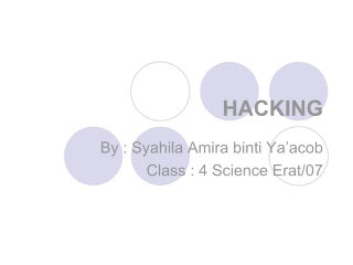 [Computer] hacking for dummies how to learn to hack in easy steps | PDF