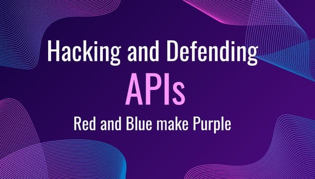 Hacking and Defending APIs - Red and Blue make Purple.pdf