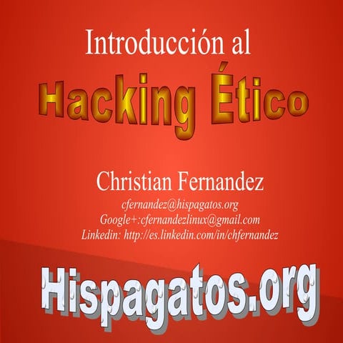 Iniciación al Ethical Hacking