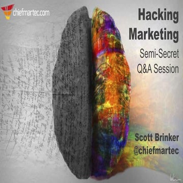 Hacking Marketing Q&A Session