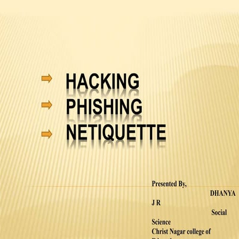Hacking phishing