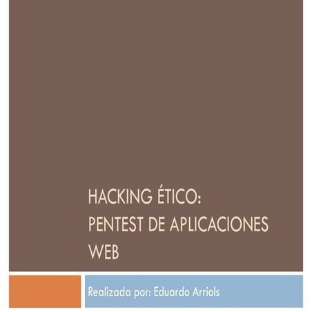 Hacking ético [Pentest]