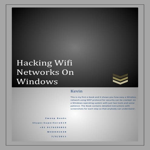 How to Hack WiFi  on Windows 