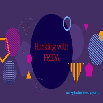 Hacking with frida