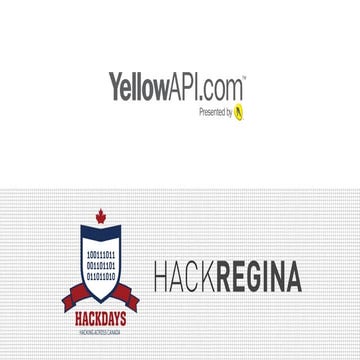 Yellow API - HackREGINA