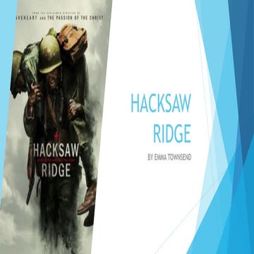 Hacksaw ridge presentation psycology | PDF