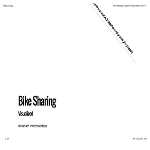 Bike Sharing System | PDF