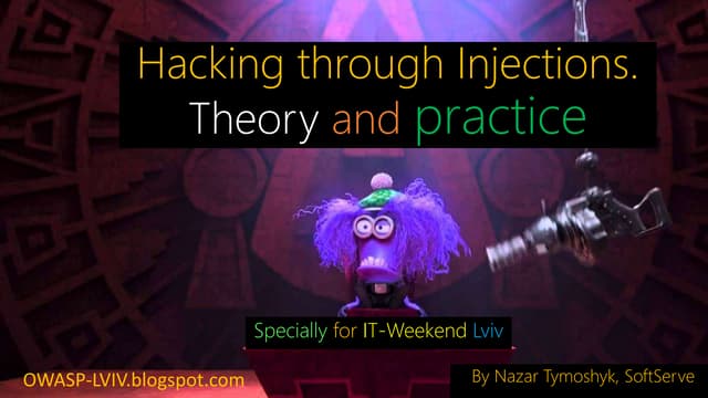 Hack through Injections